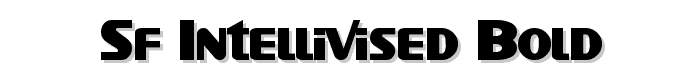 SF Intellivised Bold font